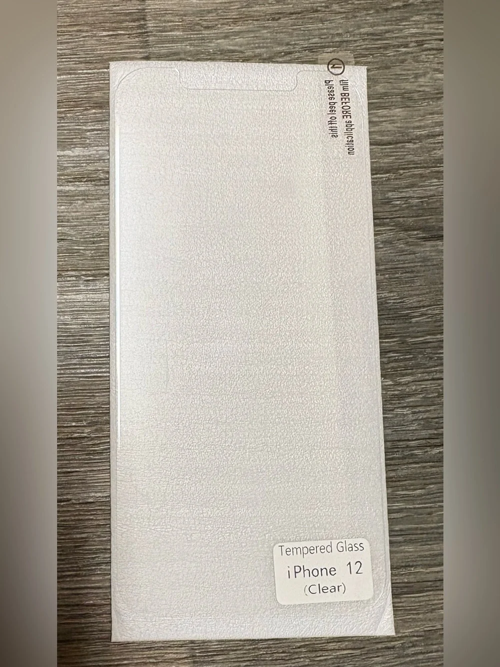 New Tempered Glass Screen Protector for iPhone 12 - Clear